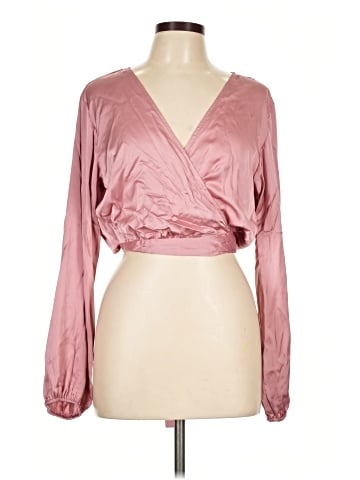 WAYF Long Sleeve Blouse (view 1)