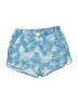 Tea Tie-dye Blue Denim Shorts Size 8 - photo 1
