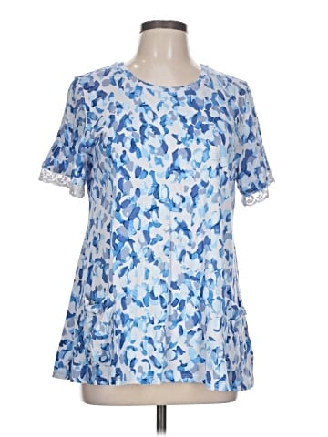 LOGO by Lori Goldstein Short Sleeve T-Shirt (view 1)