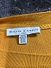 Maison d' Amelie 100% Polyester Yellow Short Sleeve Top Size XS - photo 7