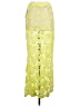 Maaji 100% Cotton Yellow Formal Skirt Size L - photo 2