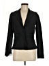 Diane von Furstenberg Black Wool Blazer Size 8 - photo 1