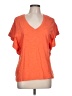 Chico's Orange Short Sleeve Top Size L - photo 1
