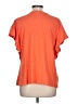 Chico's Orange Short Sleeve Top Size L - photo 2