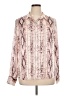 Kut from the Kloth 100% Polyester Pink Long Sleeve Blouse Size XL - photo 1