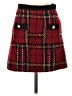 Zara Tweed Red Casual Skirt Size XS - photo 1