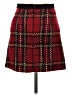 Zara Tweed Red Casual Skirt Size XS - photo 2