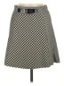 Zara Houndstooth Black Casual Skirt Size M - photo 1