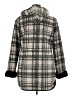 Ike Behar 100% Polyester Plaid Gray Coat Size XL - photo 2