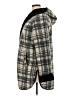 Ike Behar 100% Polyester Plaid Gray Coat Size XL - photo 5