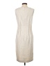 Ann Taylor 100% Polyester Tweed Ivory Casual Dress Size 4 - photo 2
