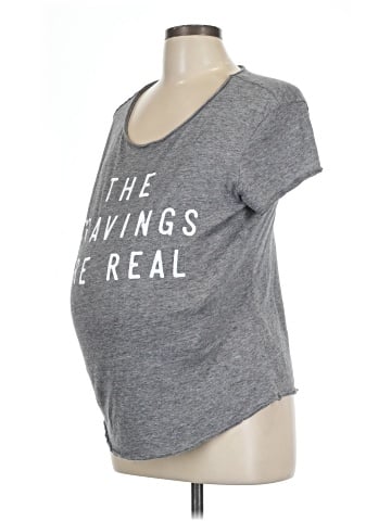 Isabel Maternity Short Sleeve T-Shirt (view 1)