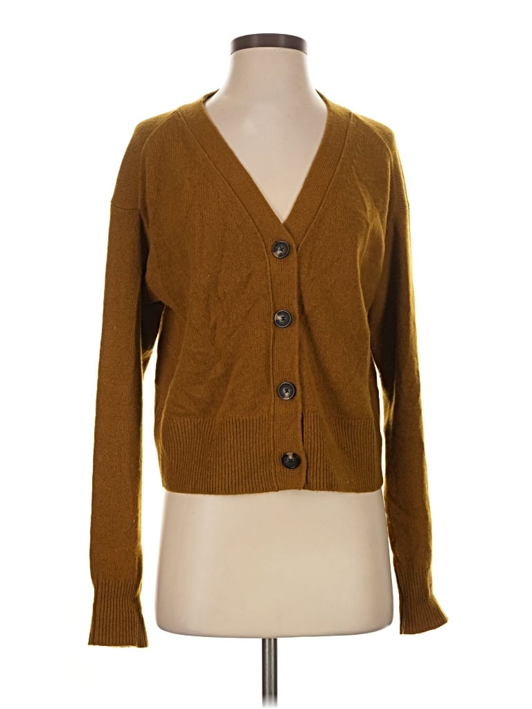 Pre-owned Everlane Cardigan Sweater In Brown