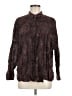 Sessun Paisley Brown Long Sleeve Button-Down Shirt Size M (estimated) - photo 1