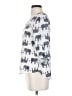 A'gaci White 3/4 Sleeve Blouse Size S - photo 5