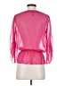 Cache 100% Polyester Pink 3/4 Sleeve Blouse Size XS - photo 2