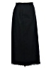 Eddie Bauer Solid Black Wool Skirt Size 8 - photo 1