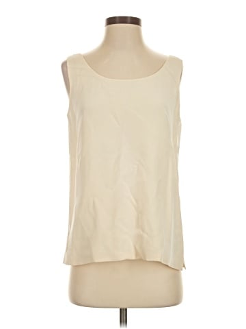 Doncaster Collection Sleeveless Silk Top (view 1)
