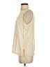 Doncaster Collection 100% Silk Ivory Sleeveless Silk Top Size S - photo 5