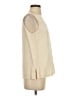 Doncaster Collection 100% Silk Ivory Sleeveless Silk Top Size S - photo 4