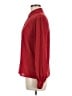 Pappagallo 100% Polyester Red Long Sleeve Blouse Size 6 - photo 5