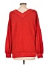 Tobrief Red Pullover Sweater Size L - photo 2