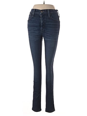 Madewell 10" High-Rise Skinny Jeans in Hayes Wash (view 1)