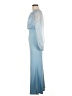 Shein Blue Cocktail Dress Size 6 - photo 5