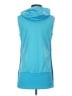 Adidas 100% Polyester Blue Vest Size S - photo 2