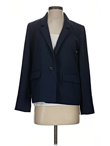 Madewell The Dorset Crop Blazer in Easygoing Crepe (view 1)