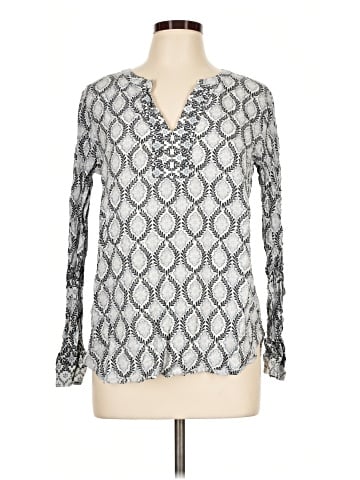 Ann Taylor LOFT Long Sleeve Blouse (view 1)
