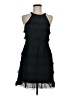 Tibi 100% Silk Black Cocktail Dress Size 6 - photo 1
