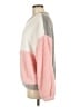 Shein 100% Polyester Color Block Gray Pullover Sweater Size 6 - photo 5