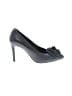 Chanel 100% Leather Black Heels Size EU 38 - photo 1
