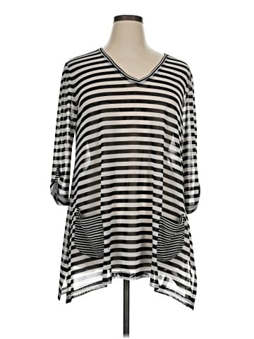 Joseph Ribkoff 3/4 Sleeve Top (view 1)