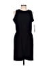 Lole Solid Black Casual Dress Size L - photo 1
