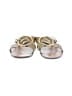 Chloé 100% Leather Gold Yellow Embossed Sandals Size EU 40 - photo 2