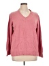 SONOMA life + style 100% Cotton Pink Pullover Sweater Size 1X - photo 1