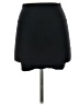 Deb Solid Black Casual Skirt Size S - photo 1