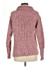 Point Sur Tweed Burgundy Turtleneck Sweater Size M - photo 2