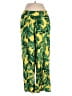 Curations Tropical Green Casual Pants Size M - photo 1