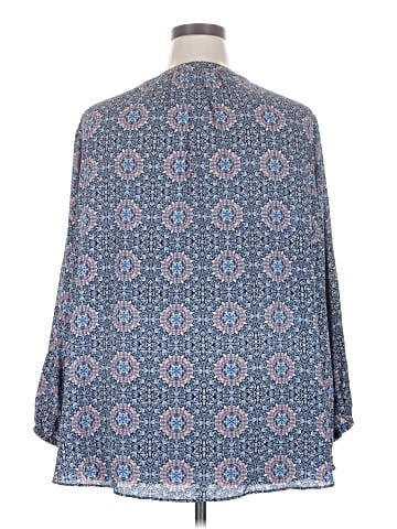 T Tahari Long Sleeve Blouse (view 2)