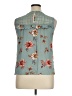 Hazel 100% Rayon Teal Sleeveless Blouse Size XL - photo 2