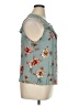 Hazel 100% Rayon Teal Sleeveless Blouse Size XL - photo 4