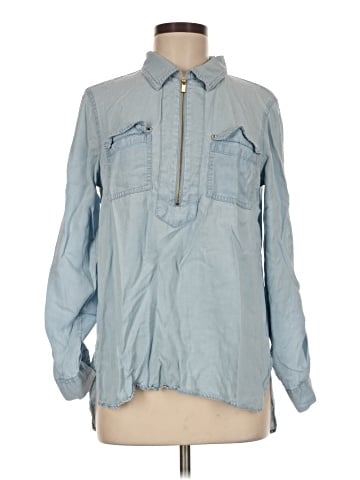 Ellen Tracy Long Sleeve Blouse (view 1)