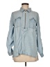 Ellen Tracy Blue Long Sleeve Blouse Size M - photo 1