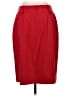 Ann Taylor Solid Red Orange Formal Skirt Size 12 (tall) - photo 2