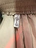 Yincro Solid Tan Casual Skirt Size L - photo 4