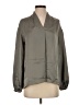 Club Monaco 100% Polyester Gray 3/4 Sleeve Blouse Size S - photo 1