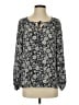 Ann Taylor LOFT 100% Rayon Black Long Sleeve Blouse Size S - photo 1